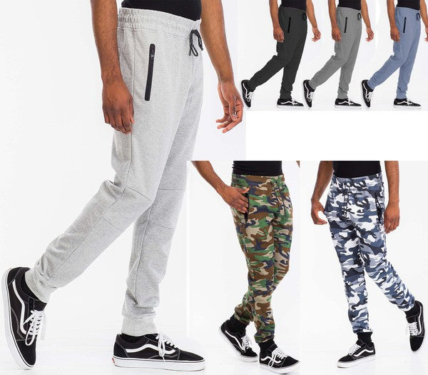 Mens Solid Heathered Jogger - Weeknd Shop Online