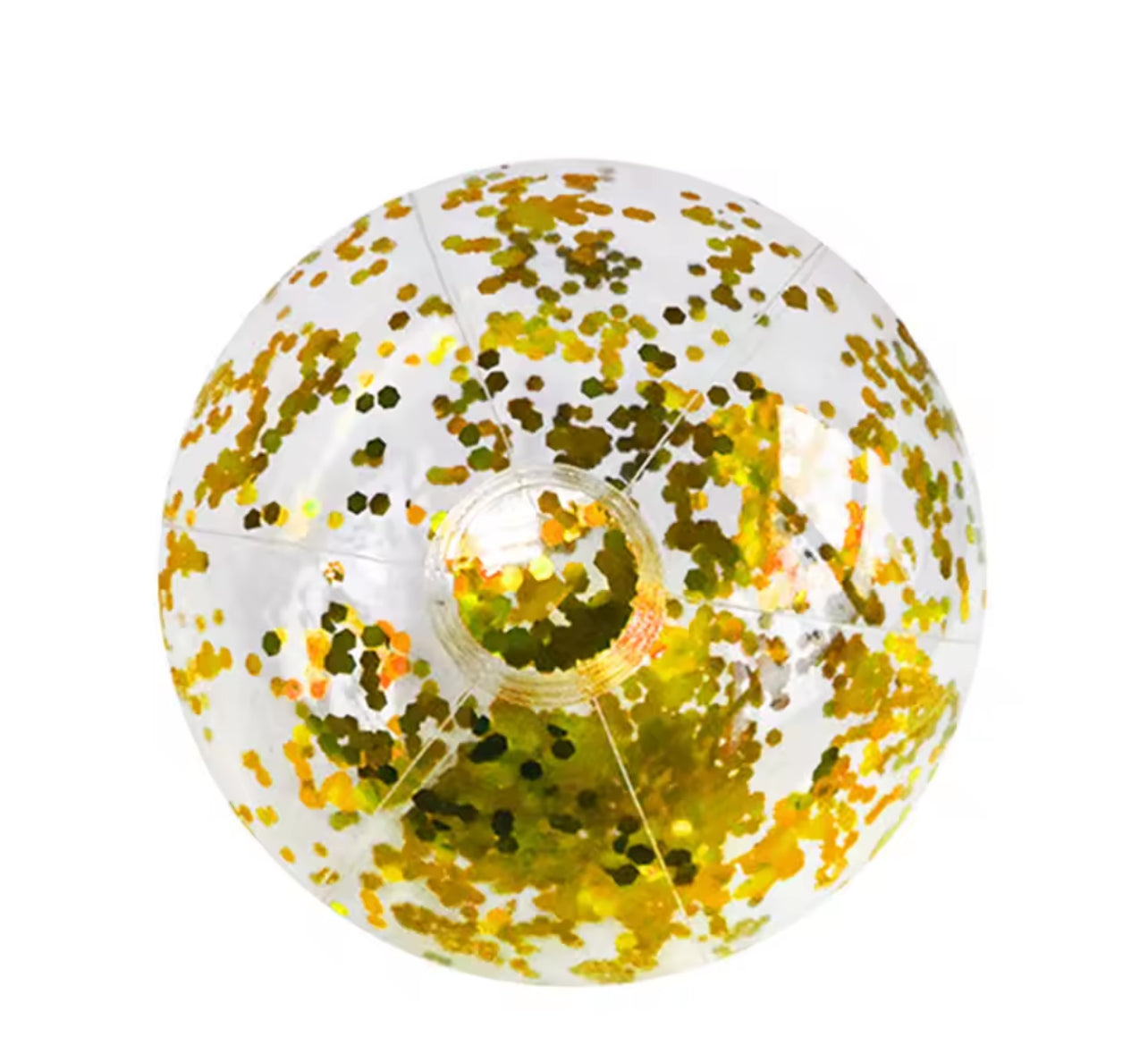 40cm Inflatable Glitter Beach Ball