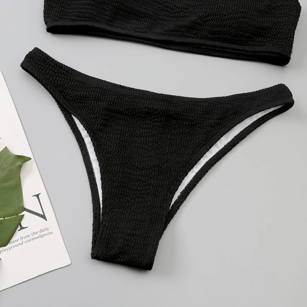 "Breakin Spring" One-Shoulder Bikini