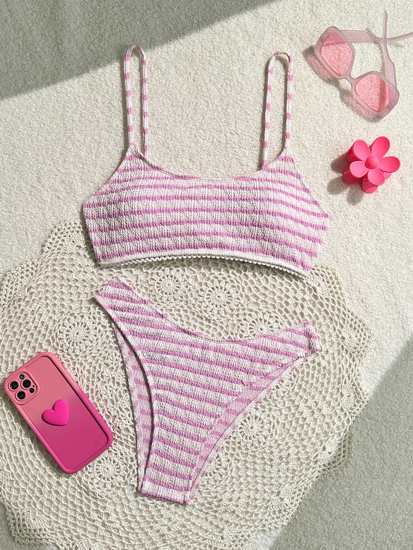 Nikki Sexy Striped Micro Bikini