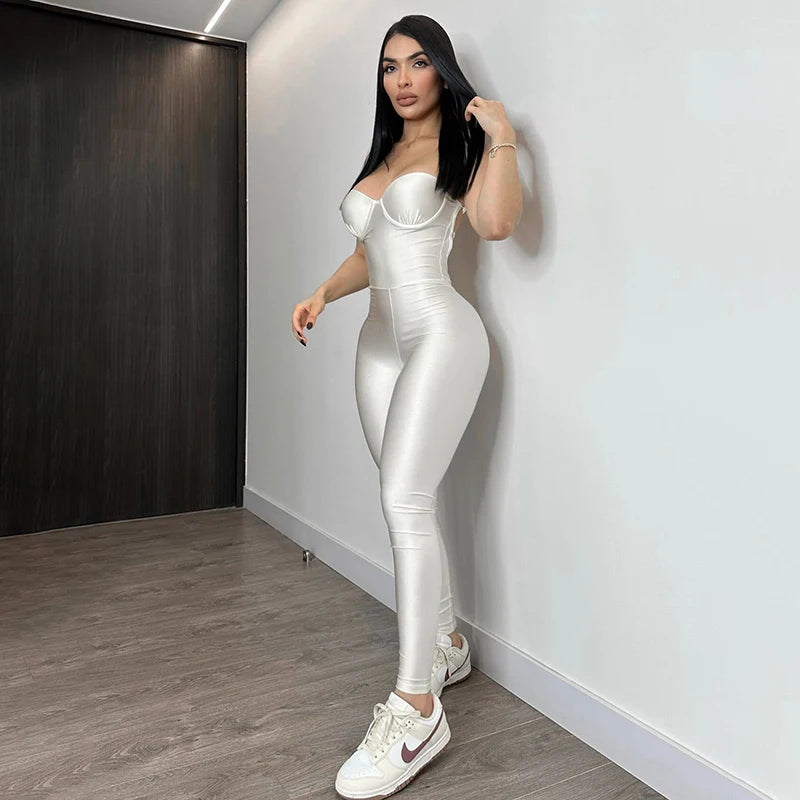 Janet Strapless Slim Fit Jumpsuit