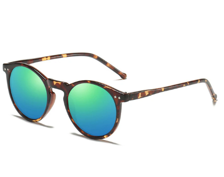 Polarized Sunglasses Men Women Brand Designer Retro Round