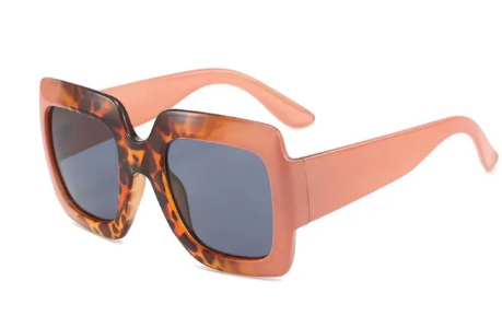 Oversized Square Women Leopard Sunglasses - Weekend Shade Sunglasses