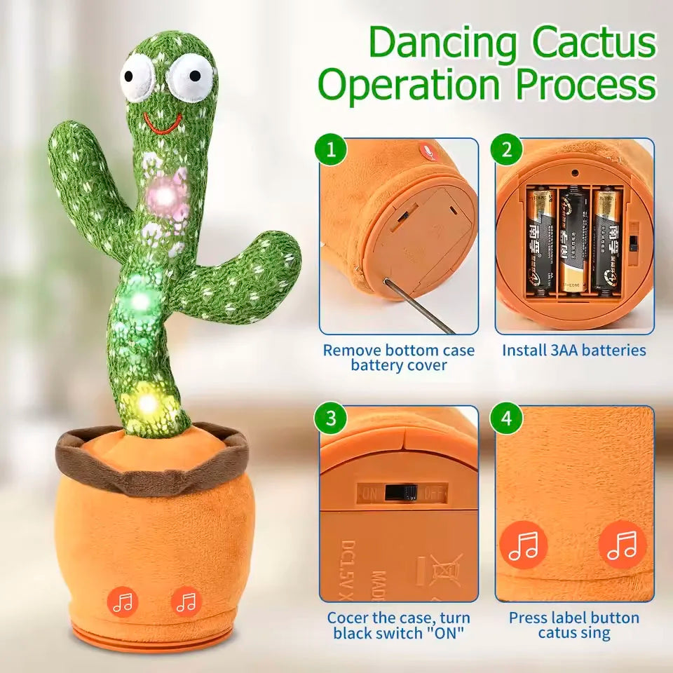 Talking & Dancing Cactus Toy