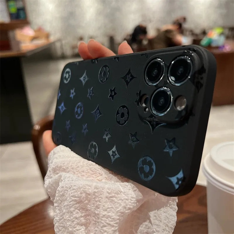 Luxury Retro Classic Black Silicone Phone Case - Weeknd Shop Online