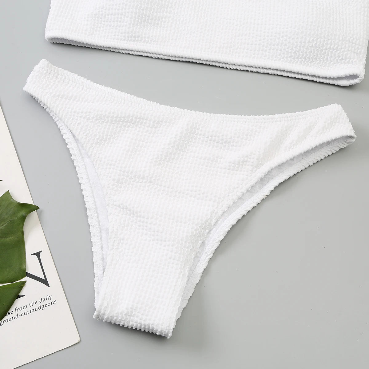 "Breakin Spring" One-Shoulder Bikini
