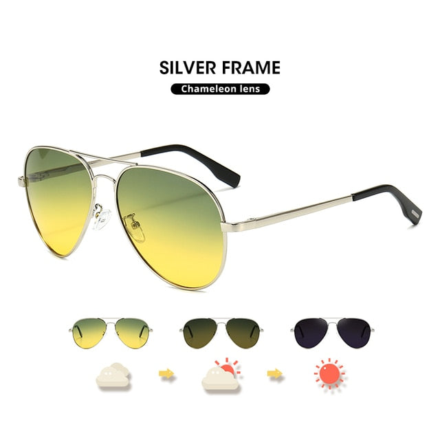 Photochromatic Aviator Men Sunglasses