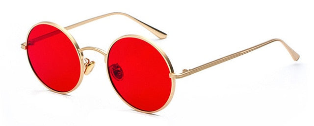 Super Round Metal Sunglasses