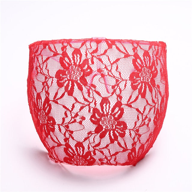 Floral Lace Oversize Shield Sunglasses