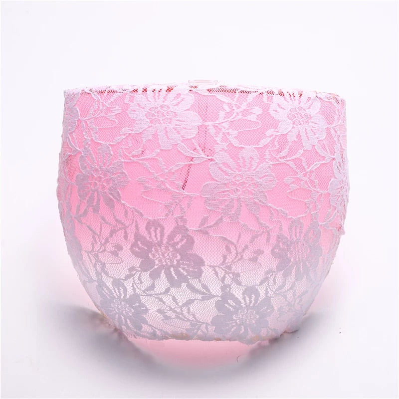 Floral Lace Oversize Shield Sunglasses