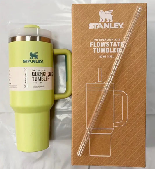 Stanley Quencher H2.0 FlowState Stainless Steel Vacuum Insulated Tumbler with Lid and Straw for Water, Iced Tea or Coffee