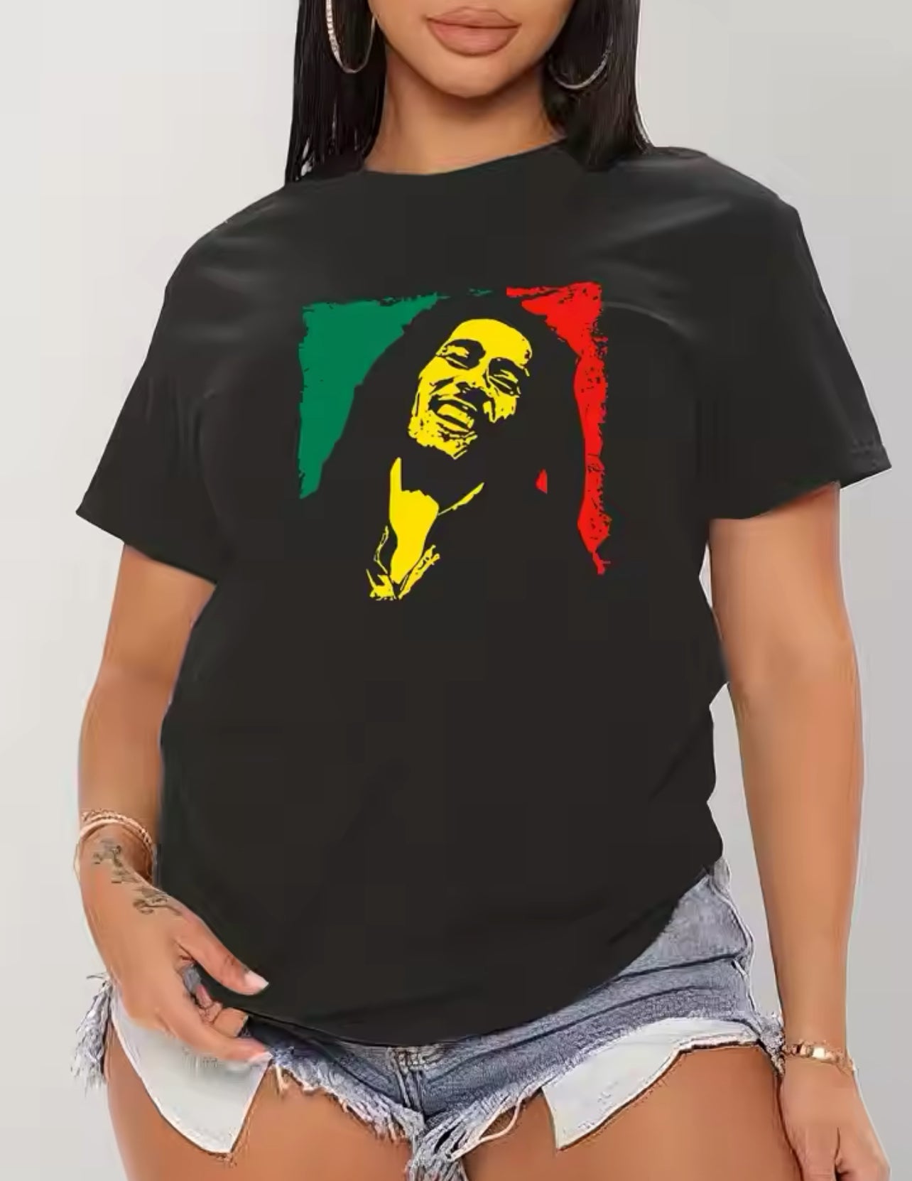 Jamaica Reggae Short Sleeve Bob Marley Shirt