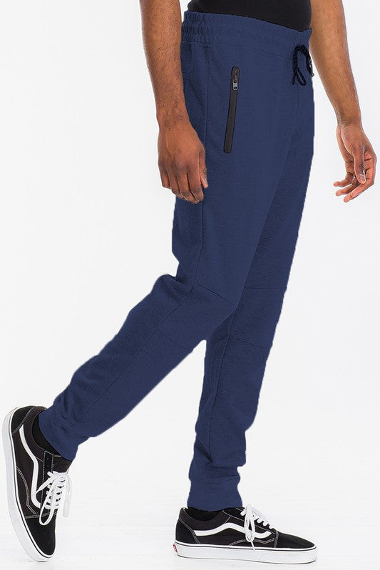 Mens Solid Heathered Jogger - Weeknd Shop Online