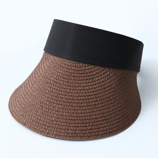 Paper Straw Shady Visor Hat