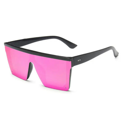 Oversized Flat Top Sunglasses