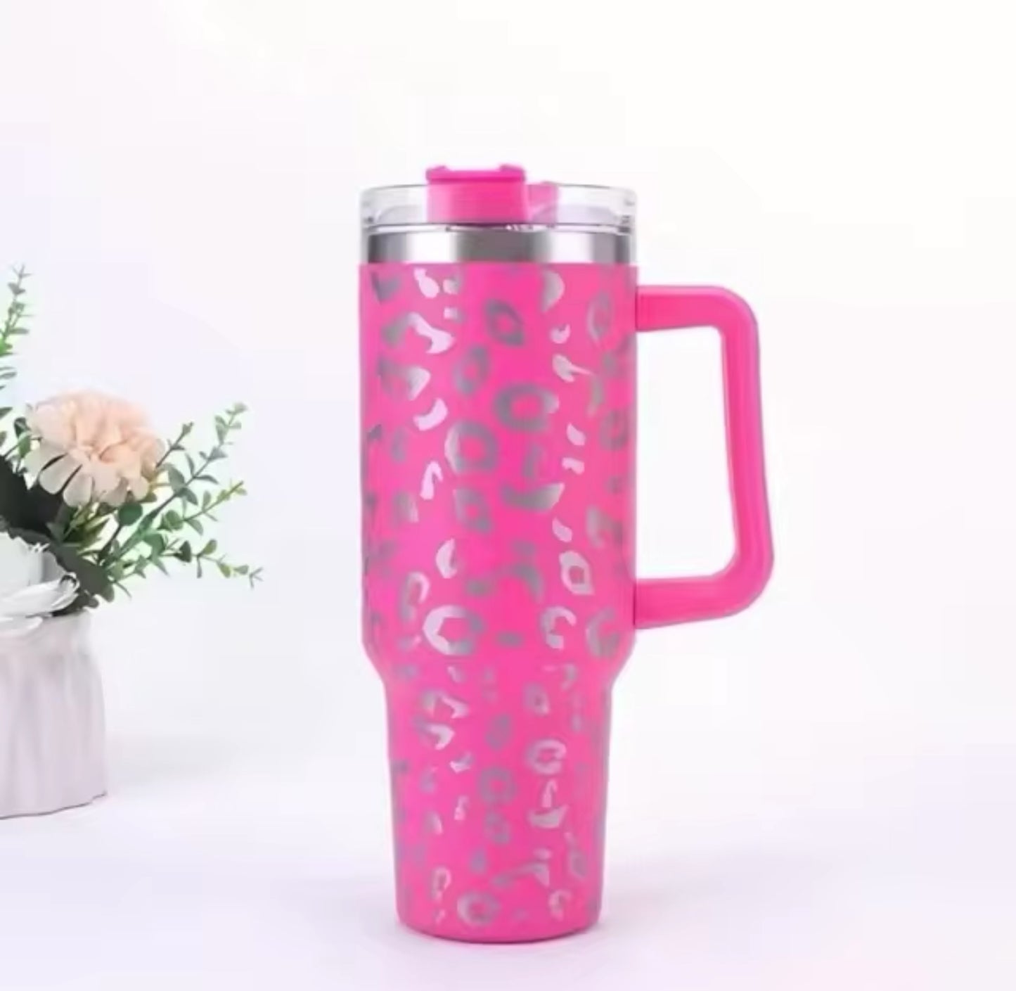 40oz Tumbler with Stainless Steele Straw