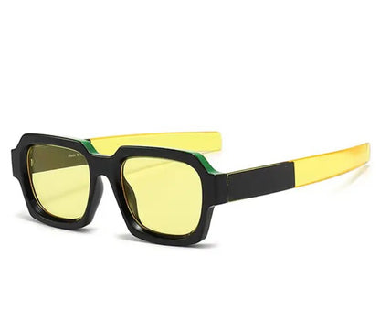 "Dont wait up" Fashion Plastic Frame Sunglasses