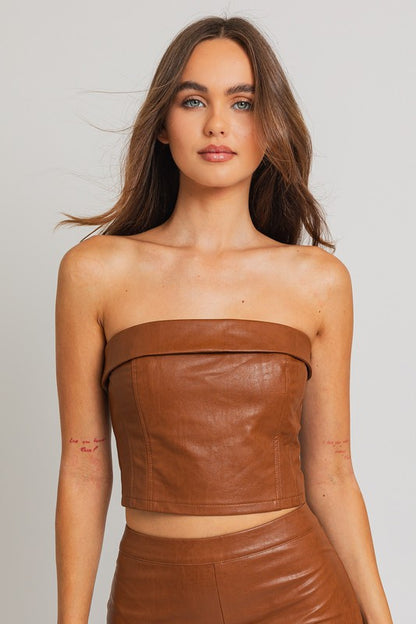 Clairen Corset Tube Top