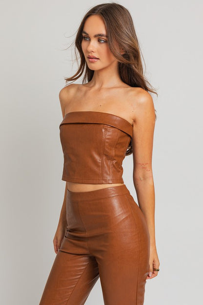 Clairen Corset Tube Top