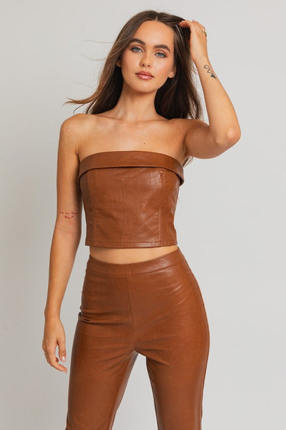 Clairen Corset Tube Top