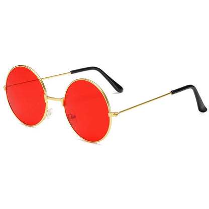 Round Metal Frame Sunglasses