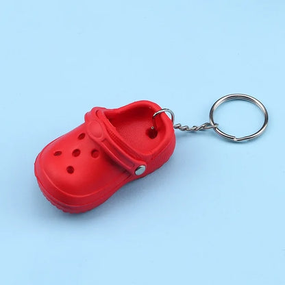 Mini Croc Slipper Keychain