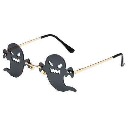 Ghost Rimless Fashion Cosplay Sunglasses