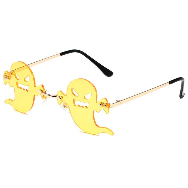 Ghost Rimless Fashion Cosplay Sunglasses