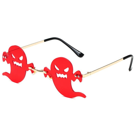 Ghost Rimless Fashion Cosplay Sunglasses