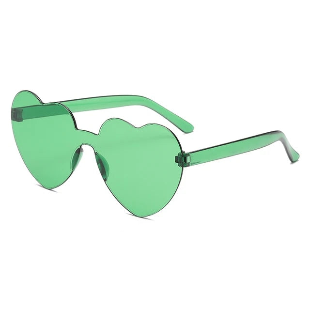 Candy Style Heart Shape Sunglasses
