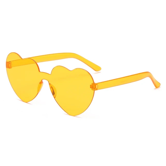 Candy Style Heart Shape Sunglasses