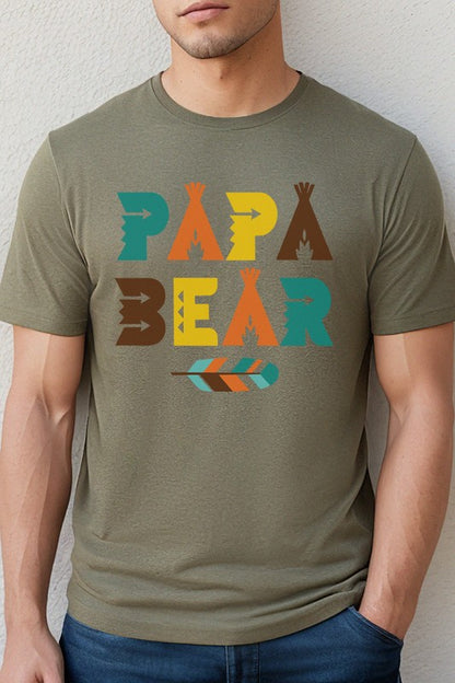 Men's "Papa Bear" Graphic T-Shirt