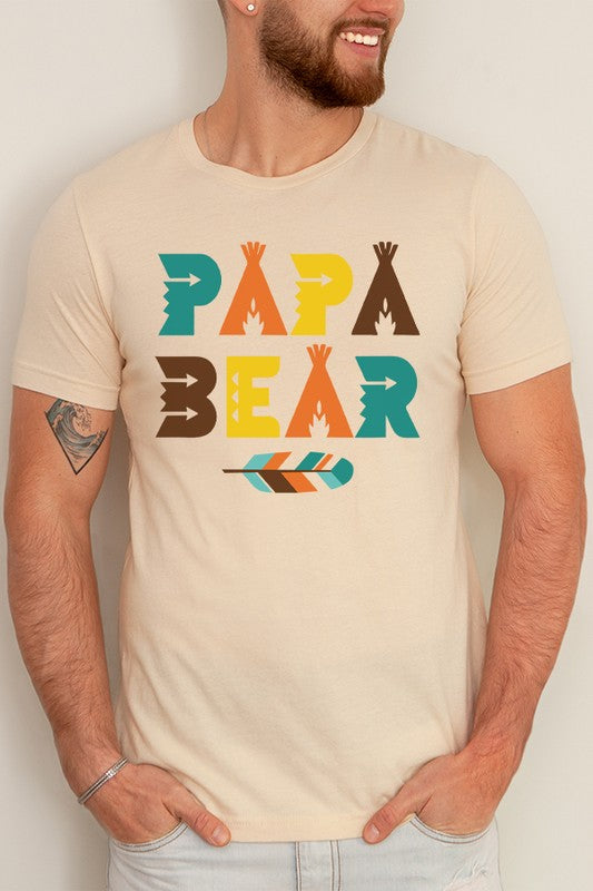 Men's "Papa Bear" Graphic T-Shirt