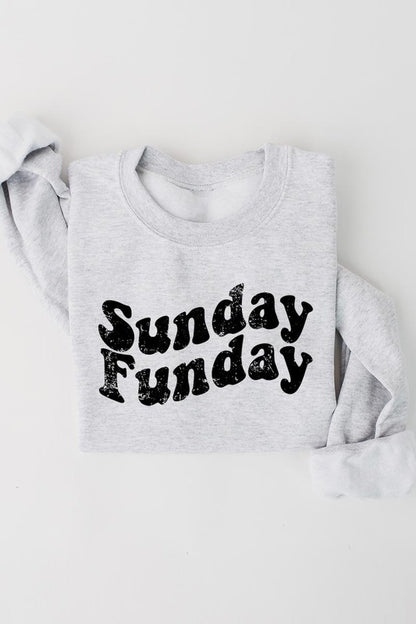 Sunday Funday Graphic Fleece Sweatshirts