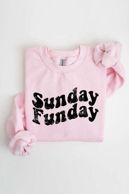 Sunday Funday Graphic Fleece Sweatshirts