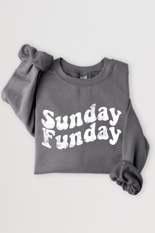 Sunday Funday Graphic Fleece Sweatshirts