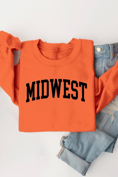 Midwest Graphic Fleece Sweatshirts