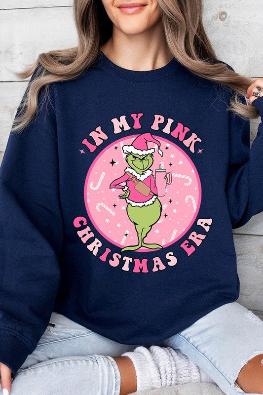 In My Pink Christmas Era Graphic Sweatshirts