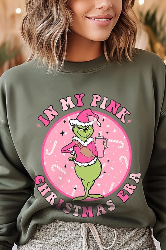 In My Pink Christmas Era Graphic Sweatshirts