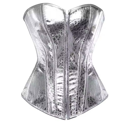 Renaissance Metallic Corset Top