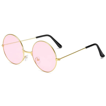 Round Metal Frame Sunglasses