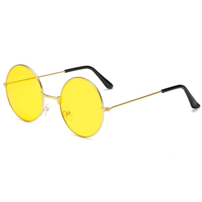 Round Metal Frame Sunglasses