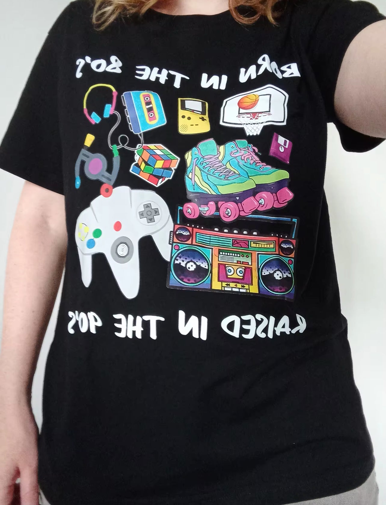 Born in the 80's, Raised in the 90's Retro T-Shirt