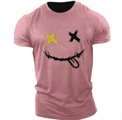 “Smiley” Short Sleeve Graphic Tee