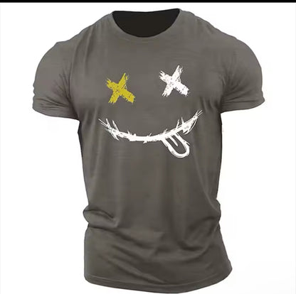 “Smiley” Short Sleeve Graphic Tee