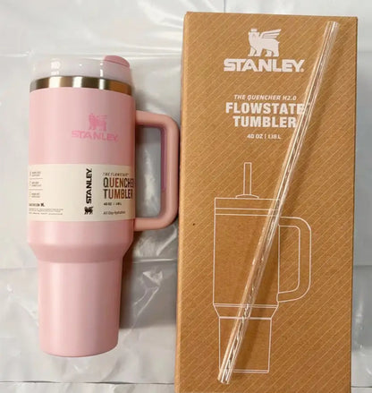 Stanley Quencher H2.0 FlowState Stainless Steel Vacuum Insulated Tumbler with Lid and Straw for Water, Iced Tea or Coffee