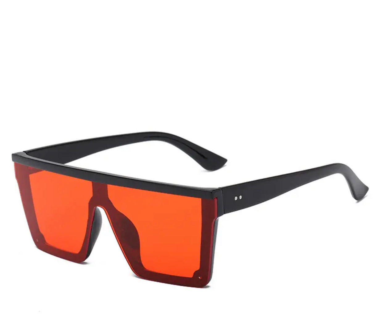 Oversized Flat Top Sunglasses