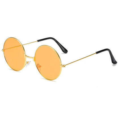 Round Metal Frame Sunglasses