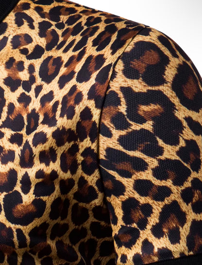 Men’s Leopard Collar Shirt