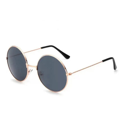 Round Metal Frame Sunglasses